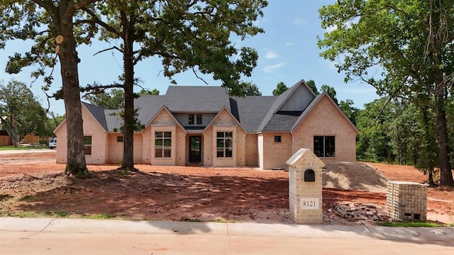 8121 Red Feather, Arcadia, OK 73007 - view of front of house featuring brick siding