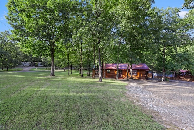 17 Halibut Bay Rd, Broken Bow, OK 74728 - view of grassy yard