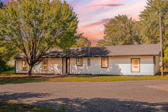 102078 S 3480th Rd, Meeker, OK 74855 - view of ranch-style house