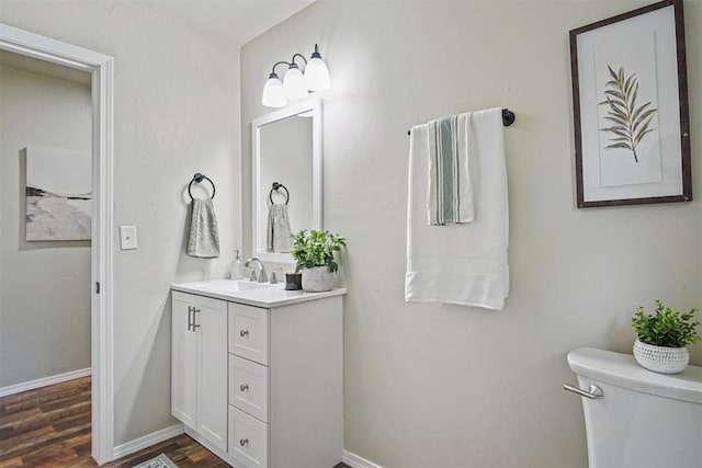 102078 S 3480th Rd, Meeker, OK 74855 - bathroom with vanity and wood finished floors