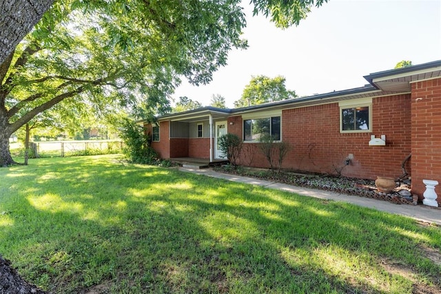 13722 NE 9th St, Choctaw, OK 73020 - back of property with brick siding