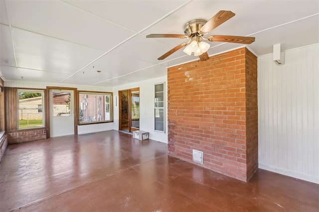 13722 NE 9th St, Choctaw, OK 73020 - view of unfurnished sunroom