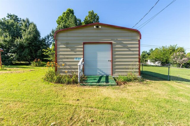 13722 NE 9th St, Choctaw, OK 73020 - view of shed