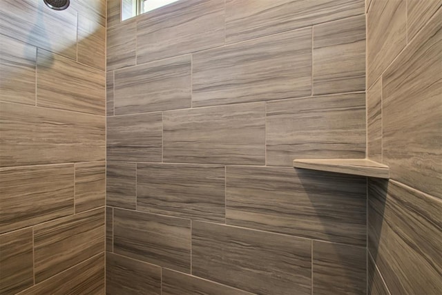12825 SW 26th St, Yukon, OK 73099 - bathroom view of tiled shower and a sauna