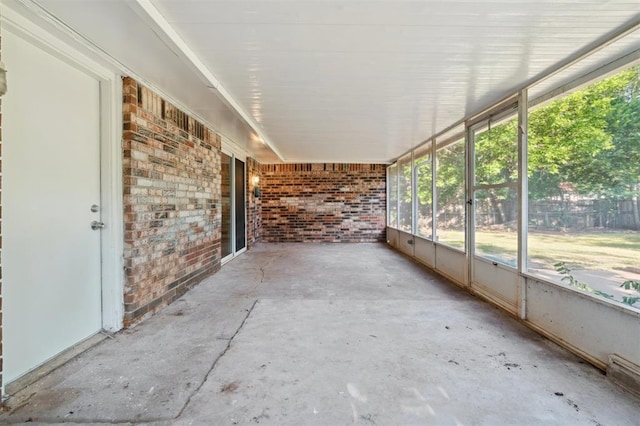 515 Cripple Creek Dr, Norman, OK 73071 - unfurnished sunroom featuring plenty of natural light