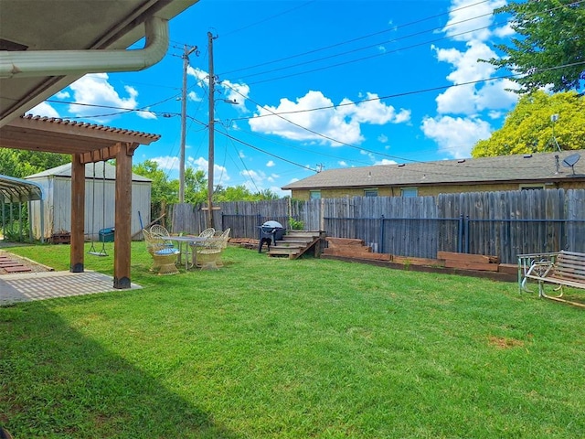 2901 Maple Ln, Edmond, OK 73034 - view of fenced backyard