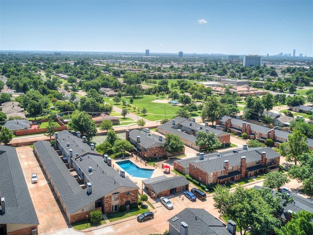 6500 N Grand Blvd Unit 131, Oklahoma City, OK 73116 - aerial view of a pool area