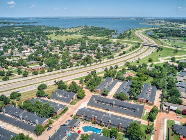 6500 N Grand Blvd Unit 131, Oklahoma City, OK 73116 - drone / aerial view of a large body of water