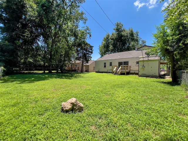 2437 NW 36th Ter, Oklahoma City, OK 73112 - view of fenced backyard