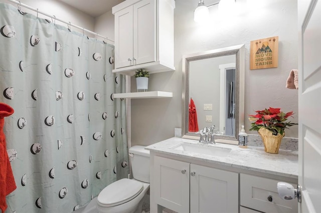 833 Gathering Leaves Way Unit 9183810100, Edmond, OK 73034 - full bathroom featuring vanity and a shower with curtain