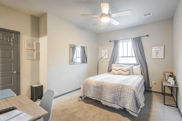 833 Gathering Leaves Way Unit 9183810100, Edmond, OK 73034 - bedroom with carpet and a ceiling fan