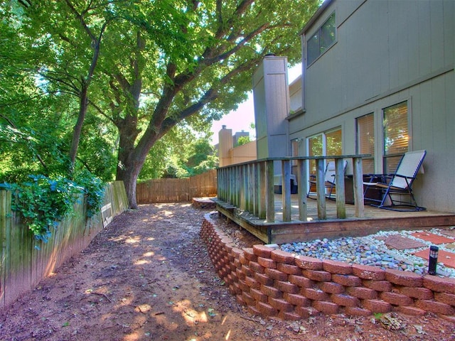 1404 Mary Lee Ln, Edmond, OK 73034 - view of fenced backyard
