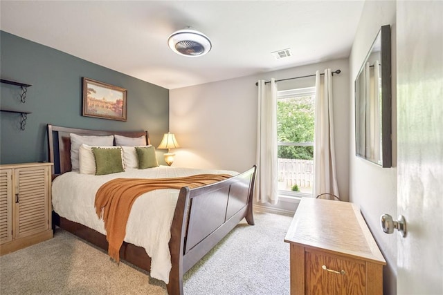 1241 NW 183rd St, Edmond, OK 73012 - bedroom featuring light carpet