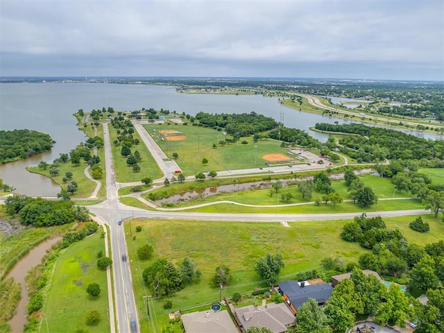 3700 N Edgewater Dr, Oklahoma City, OK 73116 - drone / aerial view of a large body of water