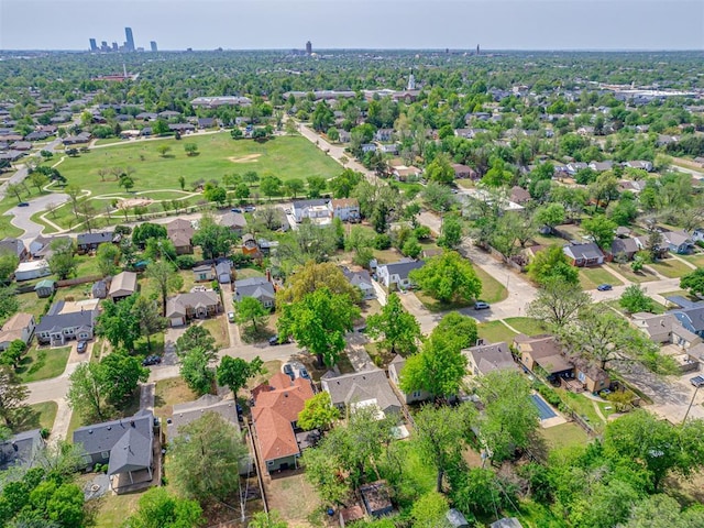 531 NW 48th St, Oklahoma City, OK 73118 - aerial overview of property's location featuring nearby suburban area