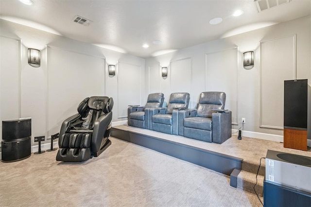 1415 Sherwood Ln, Nichols Hills, OK 73116 - carpeted cinema featuring recessed lighting