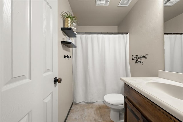 18200 Allora Dr, Edmond, OK 73012 - bathroom with vanity and a shower with curtain