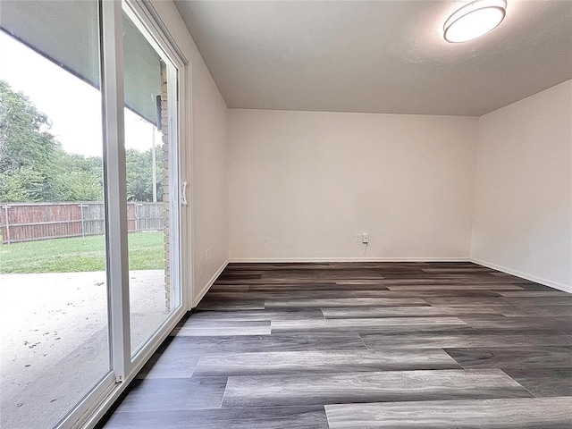 12519 SW 2nd St, Yukon, OK 73099 - unfurnished room with healthy amount of natural light and wood finished floors