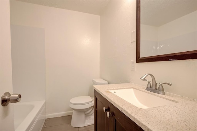 4025 Parkwoods Ln, Midwest City, OK 73110 - full bathroom featuring vanity and tile patterned floors