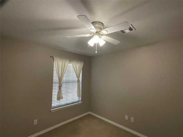 10201 Pinckney Ct, Oklahoma City, OK 73162 - empty room with ceiling fan and carpet