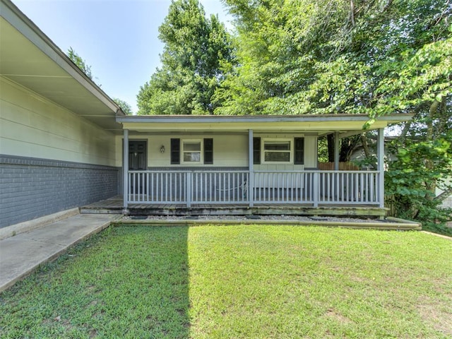 528 Sweetbough St, Jones, OK 73049 - single story home with a porch and a front yard