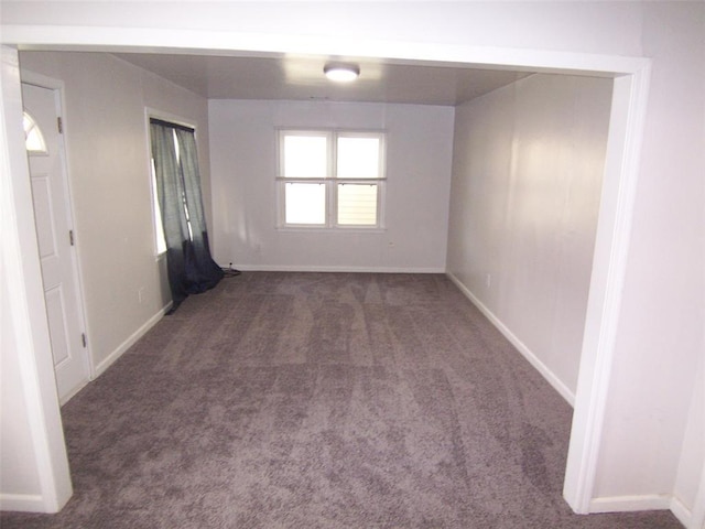 419 W Pulaski St, Shawnee, OK 74804 - empty room featuring carpet flooring and baseboards