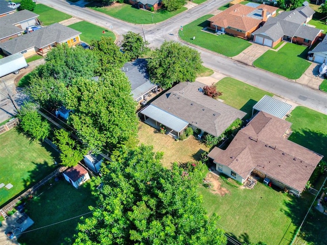 2632 SW 55th St, Oklahoma City, OK 73119 - aerial perspective of suburban area