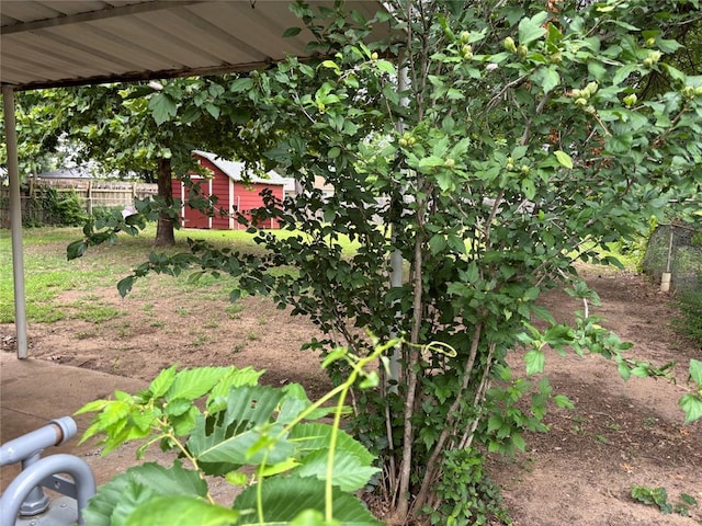 3305 N Mueller Ave, Bethany, OK 73008 - view of yard featuring a shed