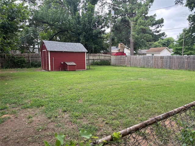 3305 N Mueller Ave, Bethany, OK 73008 - fenced backyard featuring a storage shed