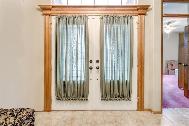 1308 River Birch Dr, Yukon, OK 73099 - entrance to property with french doors