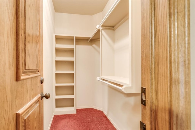 1308 River Birch Dr, Yukon, OK 73099 - spacious closet featuring dark carpet