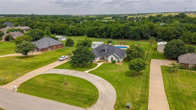 3019 Winding Creek Ln, Piedmont, OK 73078 - view from above of property