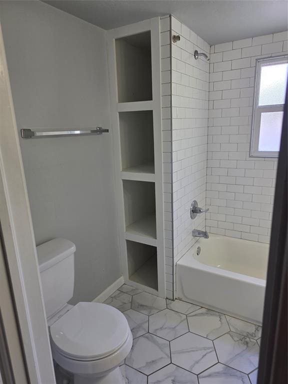 6101 NW 48th St, Warr Acres, OK 73122 - full bath with shower / bathtub combination and toilet
