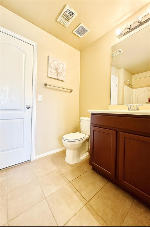 9524 SW 26th St, Oklahoma City, OK 73128 - bathroom featuring vanity and tile patterned floors