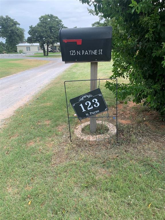 123 N Payne St, Fort Cobb, OK 73038 - exterior view