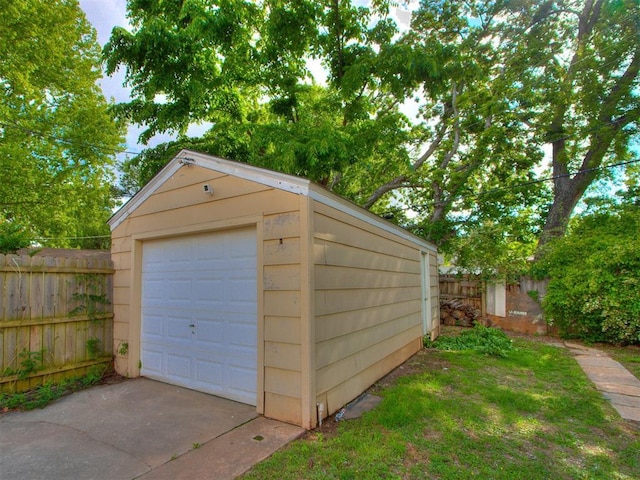 5409 N Walker Ave, Oklahoma City, OK 73118 - view of detached garage