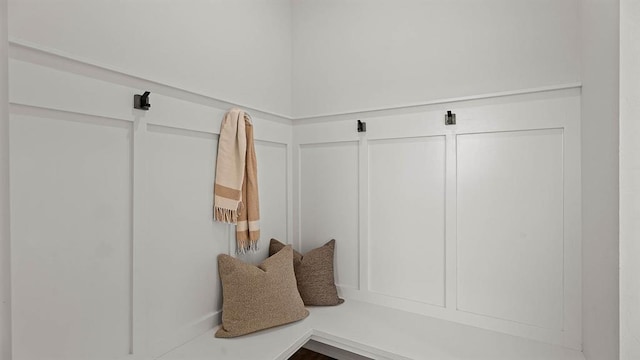 4676 Ranchero Dr, Edmond, OK 73025 - mudroom featuring a decorative wall