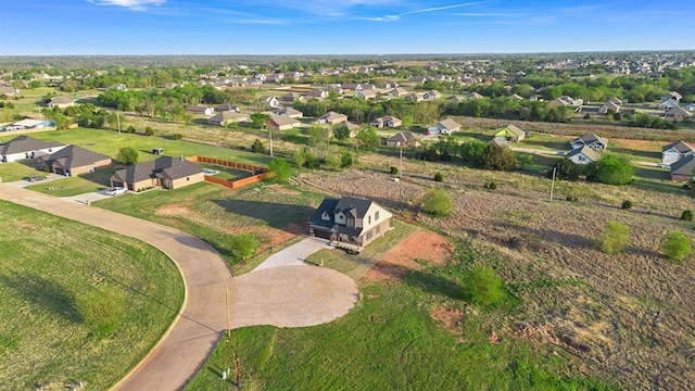 4676 Ranchero Dr, Edmond, OK 73025 - aerial overview of property's location with nearby suburban area