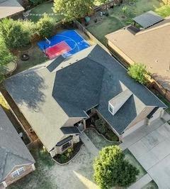 17009 Wales Green Ave, Edmond, OK 73012 - drone / aerial view