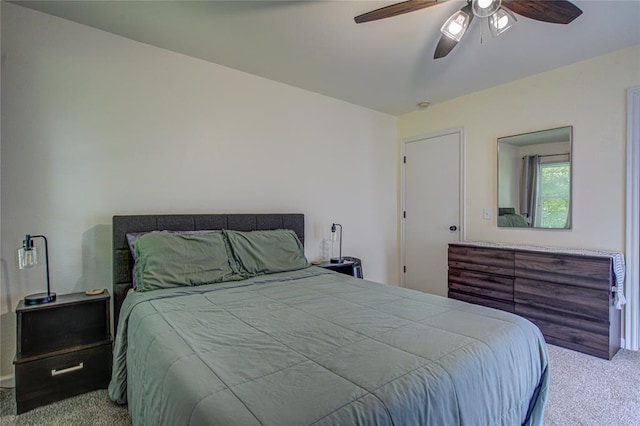 2013 Creekridge Dr, Oklahoma City, OK 73141 - carpeted bedroom with a ceiling fan