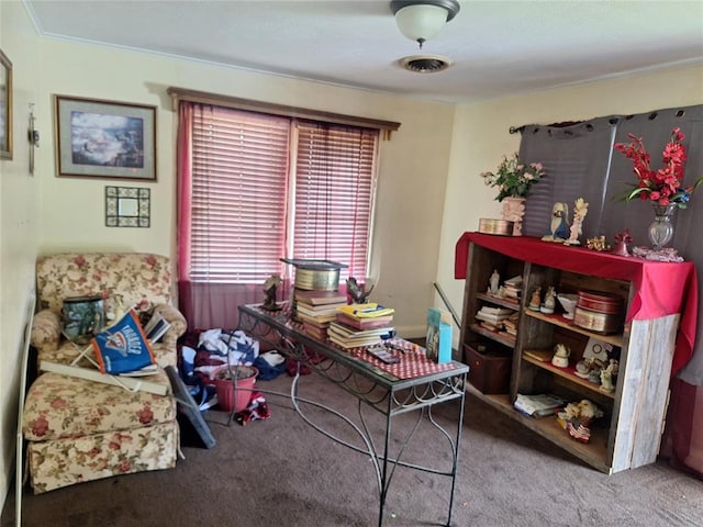 25 E Severn St, Shawnee, OK 74801 - view of carpeted home office