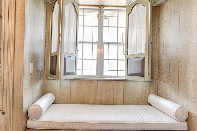 2532 Lancaster Ln, Oklahoma City, OK 73116 - sitting room featuring wood walls