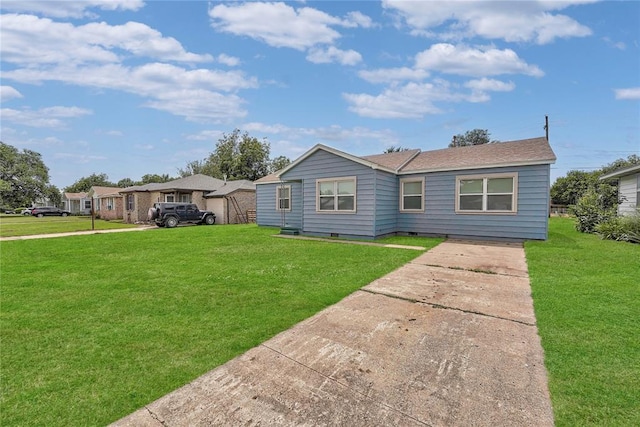 615 N Lowe, Hobart, OK 73651 - single story home featuring a front lawn and concrete driveway