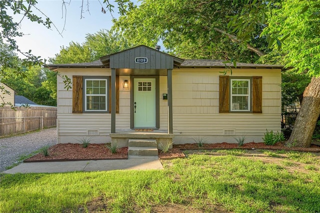 6109 NW 55th St, Oklahoma City, OK 73122 - bungalow-style home with crawl space