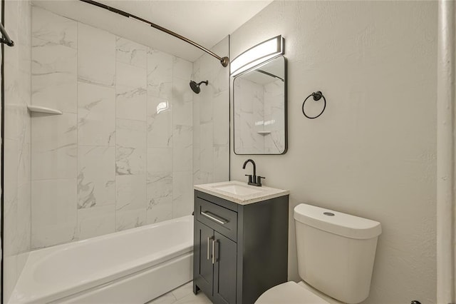 6109 NW 55th St, Oklahoma City, OK 73122 - bathroom featuring vanity and tub / shower combination