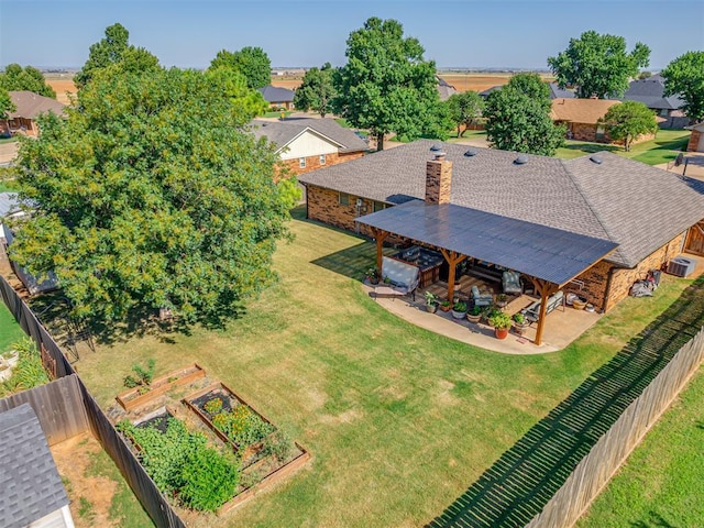 617 Hoehner Ave, Okarche, OK 73762 - aerial perspective of suburban area