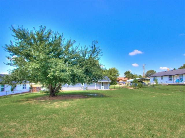 2550 Clarke St, Choctaw, OK 73020 - view of yard