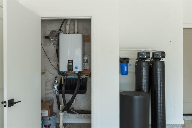 14704 Ashore Dr, Oklahoma City, OK 73142 - utilities with tankless water heater
