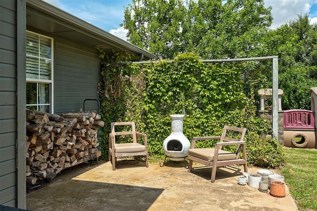 4155 NW Terrace Hills Rd, Piedmont, OK 73078 - view of patio