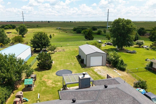 4155 NW Terrace Hills Rd, Piedmont, OK 73078 - overview of rural landscape